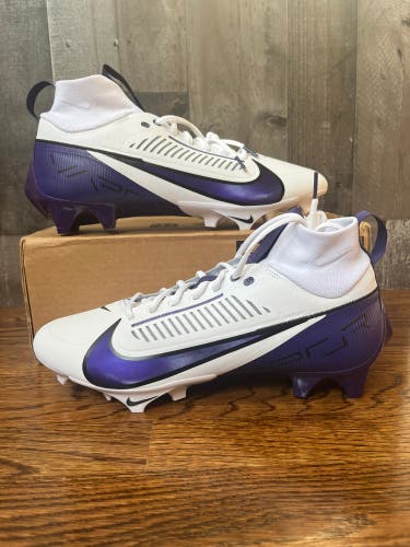 Nike Vapor Edge Pro 360 2 TB Purple White Football Cleats Sz 11.5 Men’s
