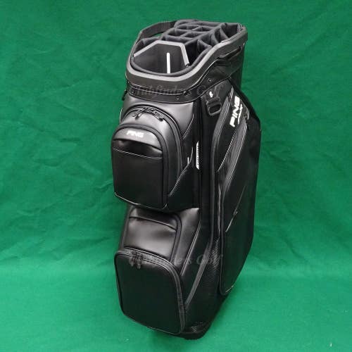 Ping 2025 DLX Black 15-Way Golf Cart Bag w/ Raincover