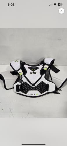 New - Stx cell V lacrosse chest protector xs