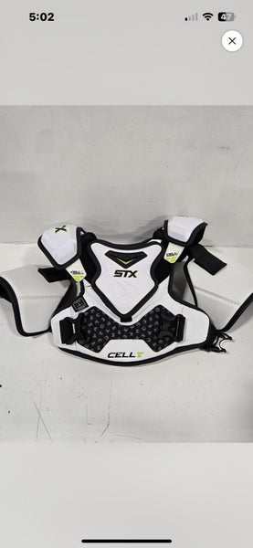 New - Stx cell V lacrosse chest protector xs