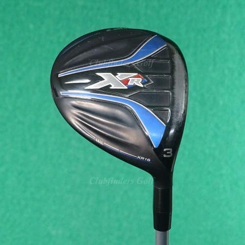 Lady Callaway XR16 Fairway Wood 3 Fujikura Vista Pro 45 R3 Graphite Ladies