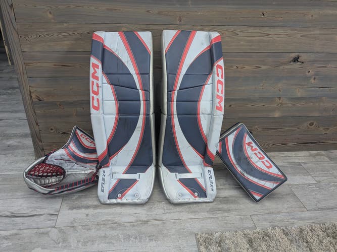 33" CCM Eflex 6 Full Right Goalie Full Set Pro Stock (Used)