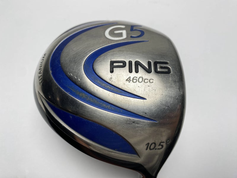 Ping G5 Driver 10.5* Grafalloy Pro Launch Blue 65g Stiff Graphite Mens RH