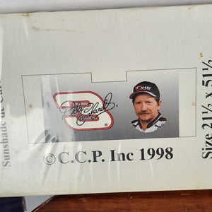 C.C.P. Inc. NASCAR Dale Earnhardt Sr. 1998 Reflectashade 21.5"x51.5" Paper Sunshade