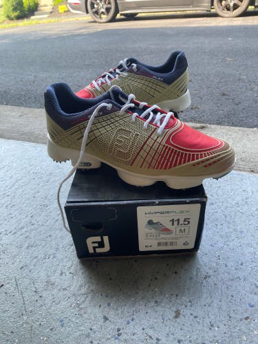 Men's Size 11.5 Footjoy Hyperflex Golf Shoes (New)