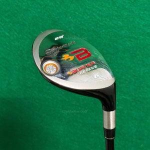 TaylorMade Burner Rescue 2008 28 6 Hybrid Burner REAX 60 Graphite Stiff