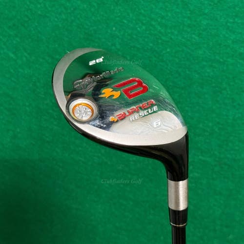 TaylorMade Burner Rescue 2008 28 6 Hybrid Burner REAX 60 Graphite Stiff