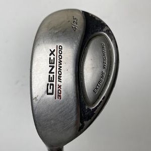 Nickent 3DX Ironwood 4 Hybrid 23* SpeedRated 75 75g Stiff Graphite Mens LH