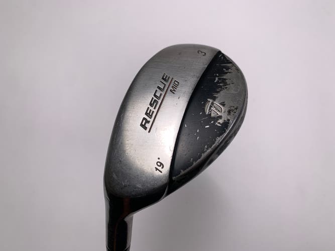 Taylormade Rescue Mid 3 Hybrid 19* Regular Graphite Mens LH Midsize Grip