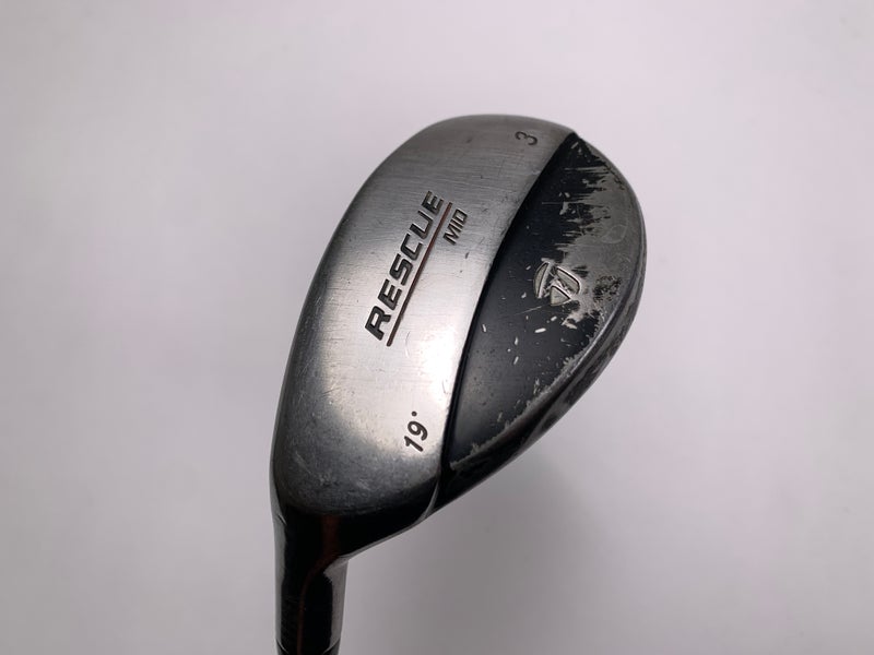 Taylormade Rescue Mid 3 Hybrid 19* Regular Graphite Mens LH Midsize Grip