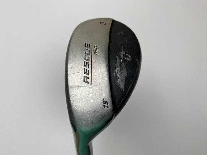Taylormade Rescue Mid 3 Hybrid 19* Regular Graphite Mens LH Midsize Grip