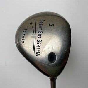 Callaway Great Big Bertha II 5 Fairway Wood 18* GBB Gems 50g Ladies Graphite RH
