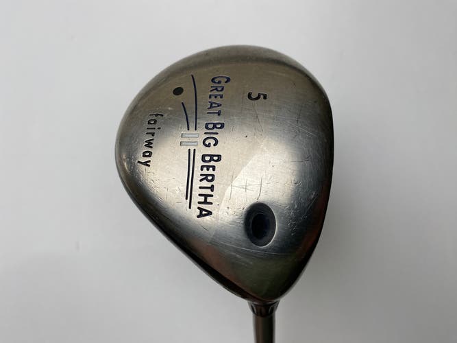 Callaway Great Big Bertha II 5 Fairway Wood 18* GBB Gems 50g Ladies Graphite RH