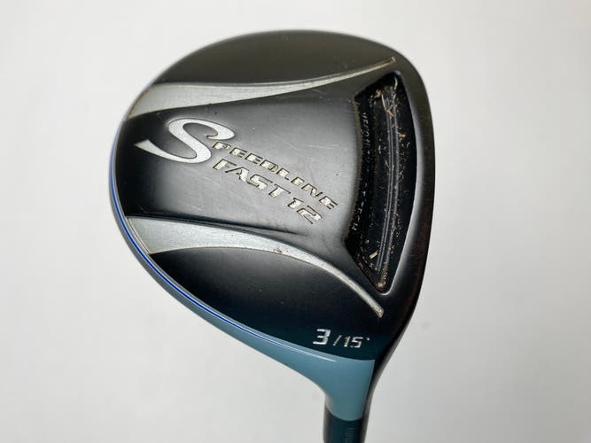 Adams Fast 12 3 Fairway Wood 15* Grafalloy ProLaunch Blue 65g Senior RH Midsize