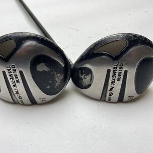 Orlimar Hipsteel 3 & 5 Fairway Wood Set 14* 18* 70g Senior RH Oversize Grips