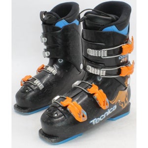 Tecnica JT4 Cochise Junior Ski Boots - Size 8.5 / Mondo 26.5 Used