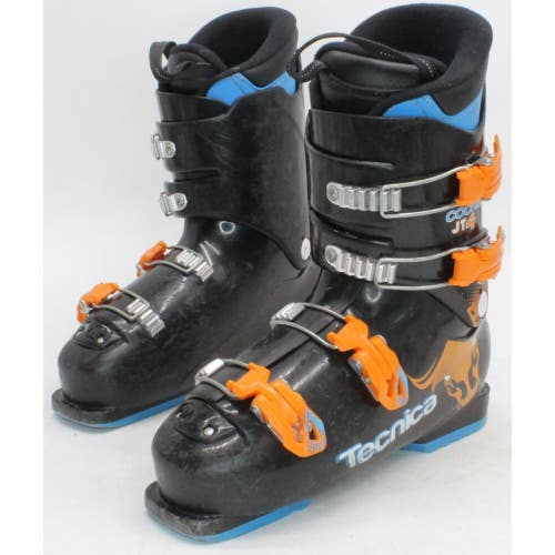 Tecnica JT4 Cochise Junior Ski Boots - Size 8.5 / Mondo 26.5 Used