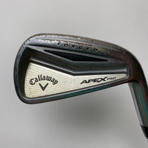 Callaway Apex Pro Single 6 Iron Project X 6.0 Rifle Flighted 95g Stiff Steel RH