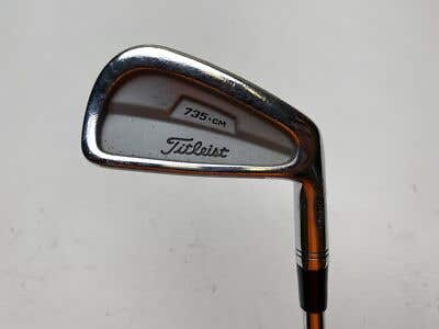 Titleist 735.CM Chrome Single 4 Iron Precision FCM 6.0 Stiff Steel +3/4" Mens RH