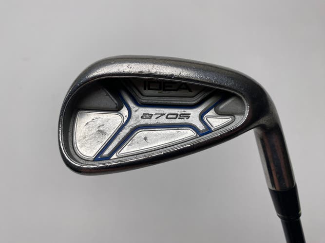 Adams Idea A7 OS Single 9 Iron Grafalloy ProLaunch AXIS Senior RH Midsize Grip
