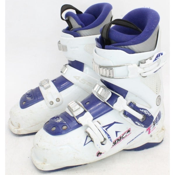 Nordica FireArrow Team 3 Junior Ski Boots - Size 5.5 / Mondo 23.5 Used
