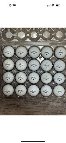 20 Callaway Supersoft Golf Balls - 5A MINT CONDITION ONLY