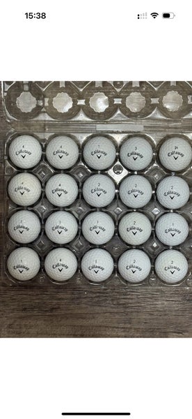 20 Callaway Supersoft Golf Balls - 5A MINT CONDITION ONLY