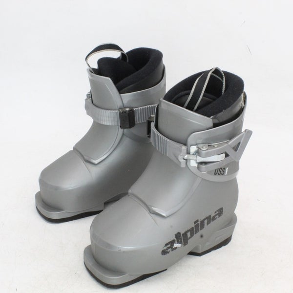 Alpina DSS 1 Junior Ski Boots - Size 9.5/ Mondo 15.5