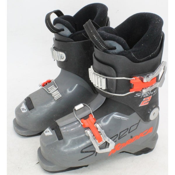Nordica Speed Machine J2 Junior Ski Boots - Size 1.5 / Mondo 19.5 Used