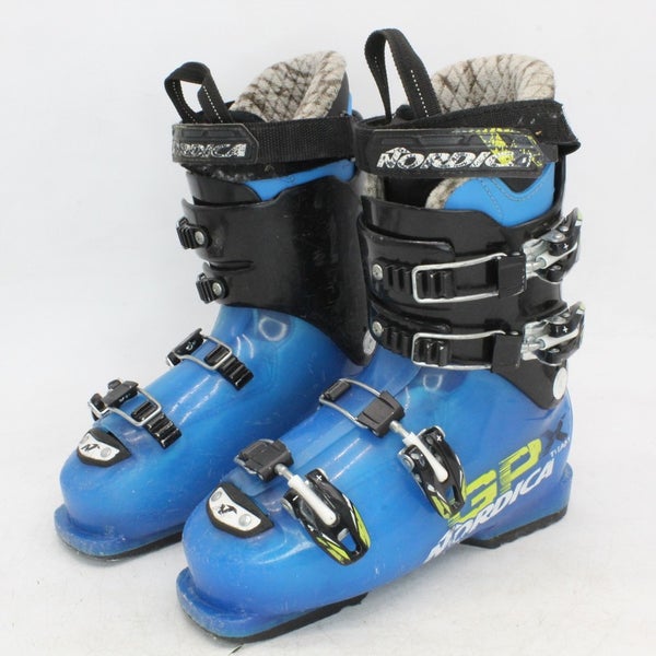 Nordica GP Team X Junior Ski Boots - Size 6.5 / Mondo 24.5 Used