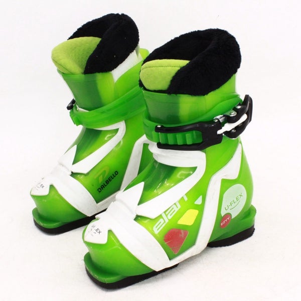 Elan U-Flex EZYY Kids Ski Boot 10 / Mondo 17.5 Used