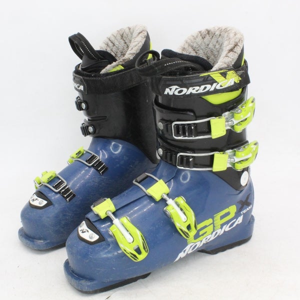 Nordica GP Team X Junior Ski Boots - Size 6.5 / Mondo 24.5 Used