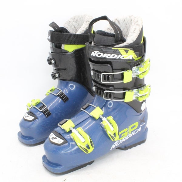 Nordica GP Team X Junior Ski Boots - Size 5.5 / Mondo 23.5 Used