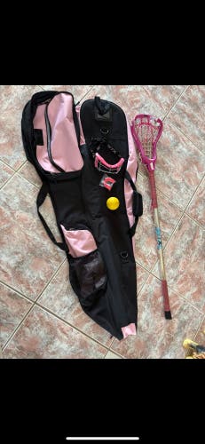 Pink girls lacrosse equipment! Starter set