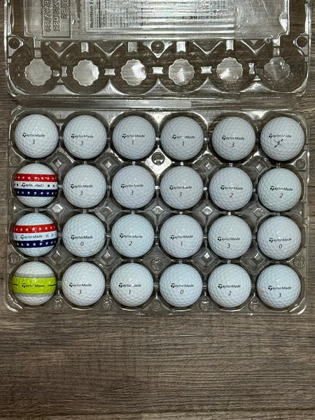 24 TaylorMade Tour Response Golf Balls - 5A Mint Condition ONLY