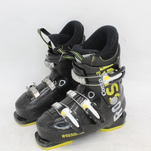 Rossignol Comp J3 Kids Ski Boots - Size 1.5 / Mondo 19.5 Used