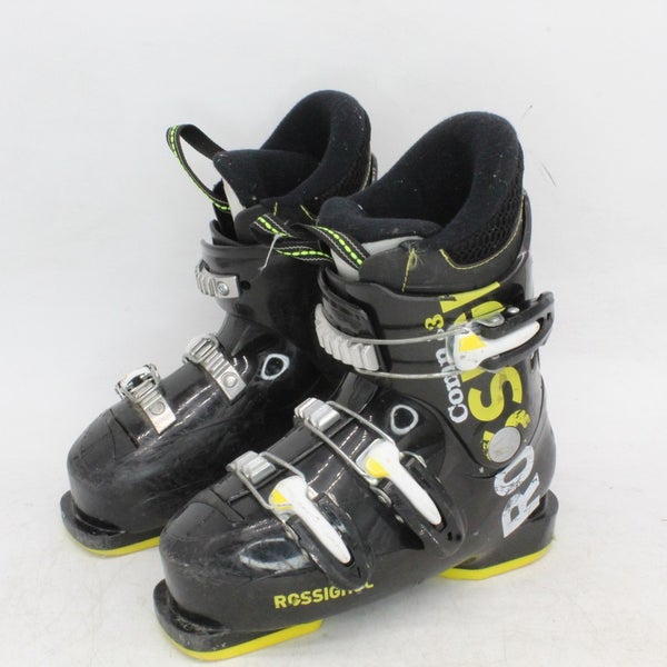 Rossignol Comp J3 Kids Ski Boots - Size 1.5 / Mondo 19.5 Used
