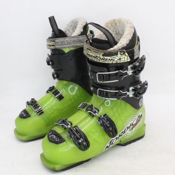 Nordica Patron Team Junior Ski Boots - Size 6.5 / Mondo 24.5 Used