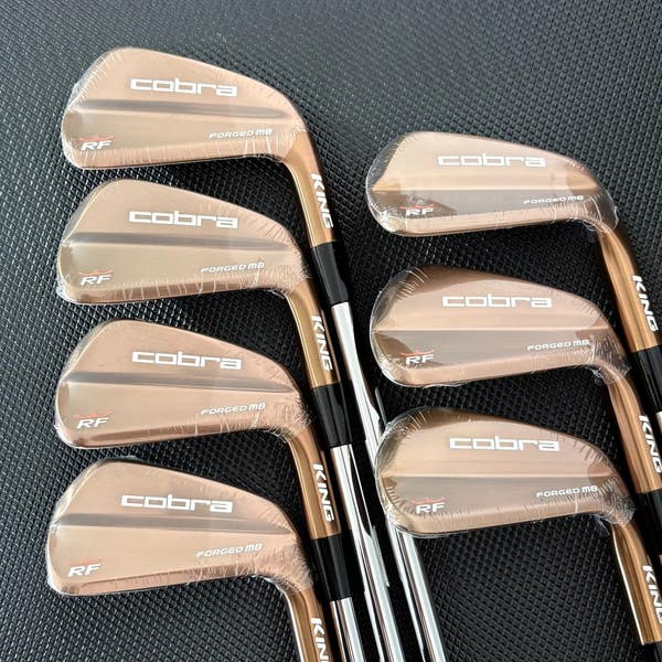 NEW COBRA KING RF FORGED MB COPPER IRON SET 4-P | SidelineSwap