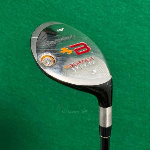 TaylorMade Burner Rescue 2008 19 3 Hybrid Burner REAX 60 Graphite Stiff