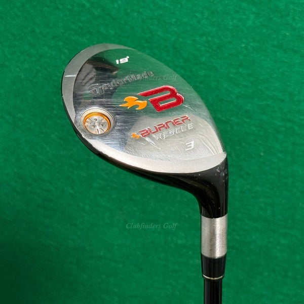 TaylorMade Burner Rescue 2008 19 3 Hybrid Burner REAX 60 Graphite Stiff