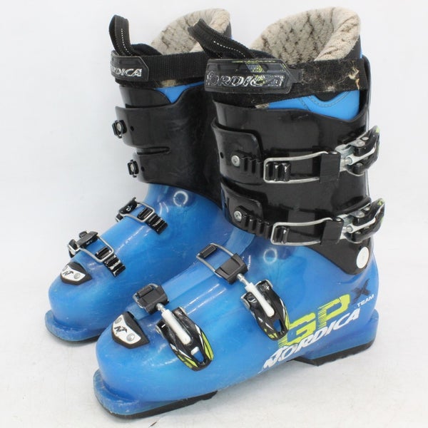 Nordica GP Team X Junior Ski Boots - Size 7.5 / Mondo 25.5 Used