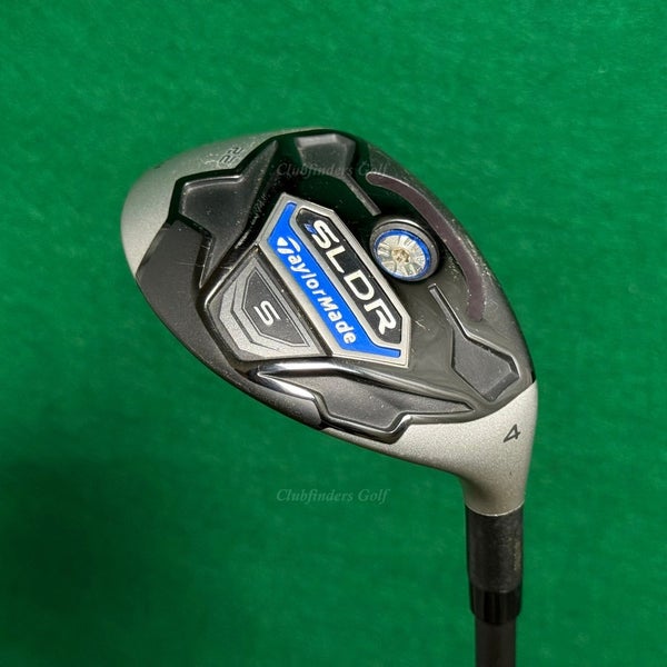 TaylorMade SLDR S Rescue 22 4 Hybrid Fujikura Speeder 72h Graphite Seniors