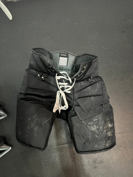 Senior Medium Vaughn Hockey Goalie Pants Pro Stock (Used)