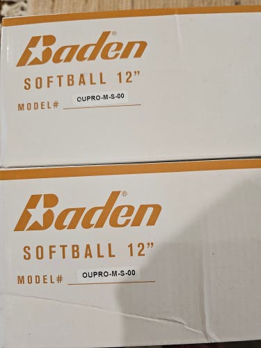 Baden Softball 12 Pack (1 Dozen) (New)