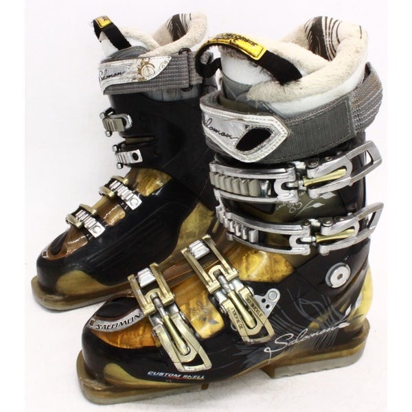 Salomon Energyzer 85 Women's Ski Boots - Size 6.5 / Mondo 23.5 Used