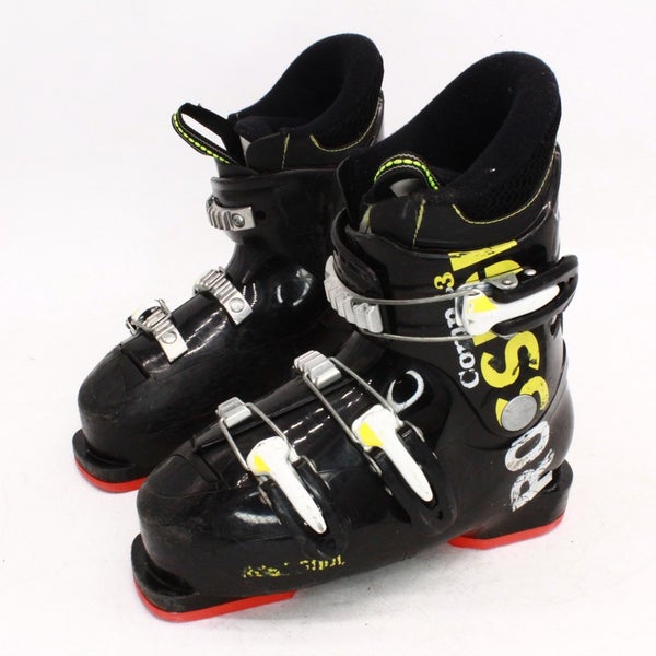 Rossignol Comp J3 Kids Ski Boots - Size 2.5 / Mondo 20.5 Used