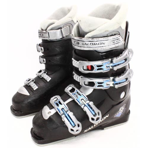Salomon Irony Fury Women's Ski Boots - Size 7.5 / Mondo 25 Used