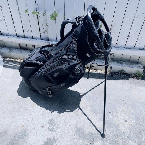 Master Piece Golf Stand Bag Black 5 Way Divider