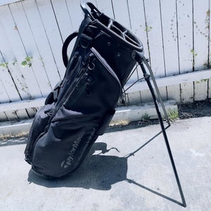 Taylor Made Golf Stand Bag Black 5 Way Divider